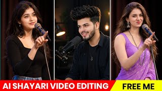 FREE Me AI Shayari Video Kaise Banaye 🔥 | AI Shayari Video Editing Full Tutorial (2026) screenshot 5