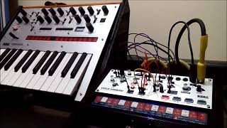 volca modular (generative patch) + monologue (noise)= ambient jam 9