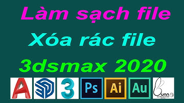 Sử dụng tool prune scene để làm sạch file 3dsmax 2020 - file 3dsmax 2020 bị giật lắc