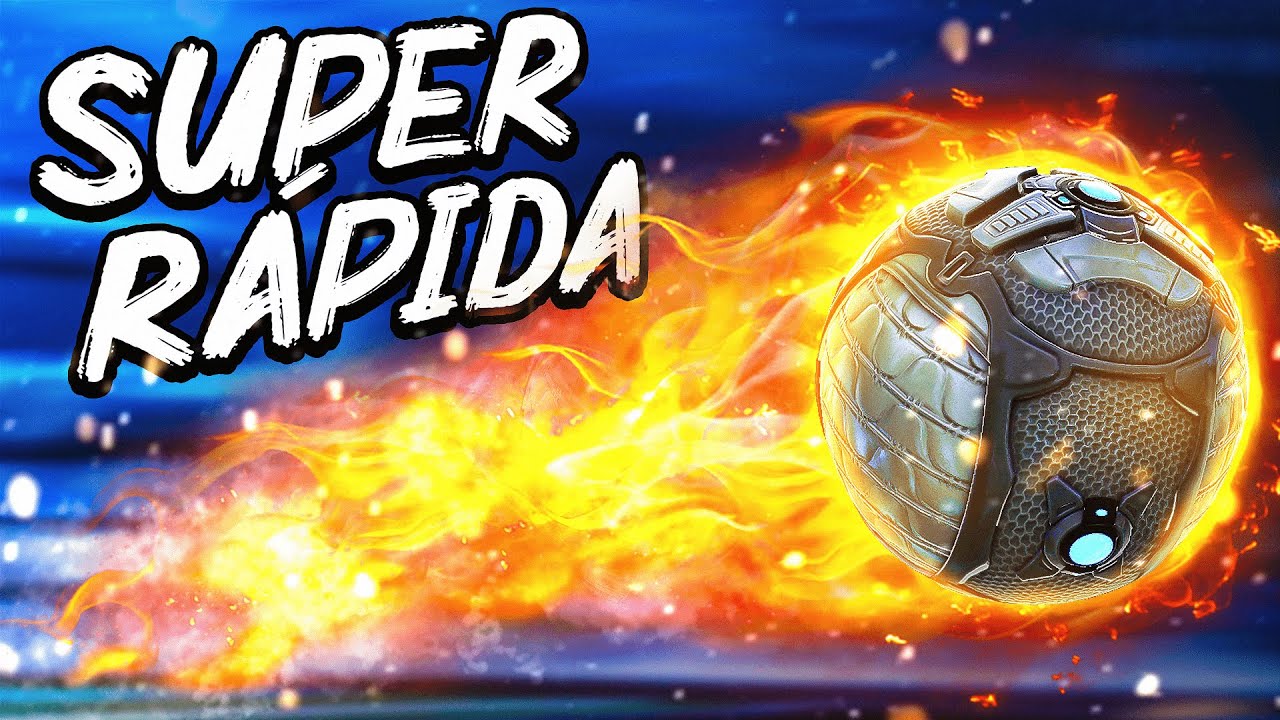 BOLA SUPER RÁPIDA no ROCKET LEAGUE (INSANO)