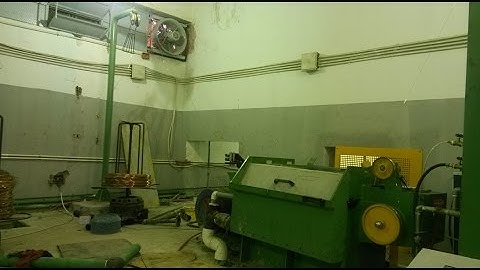 HXE-10DT Intermediate copper wire drawing machine with spooler and down coiler in Egypt(1)