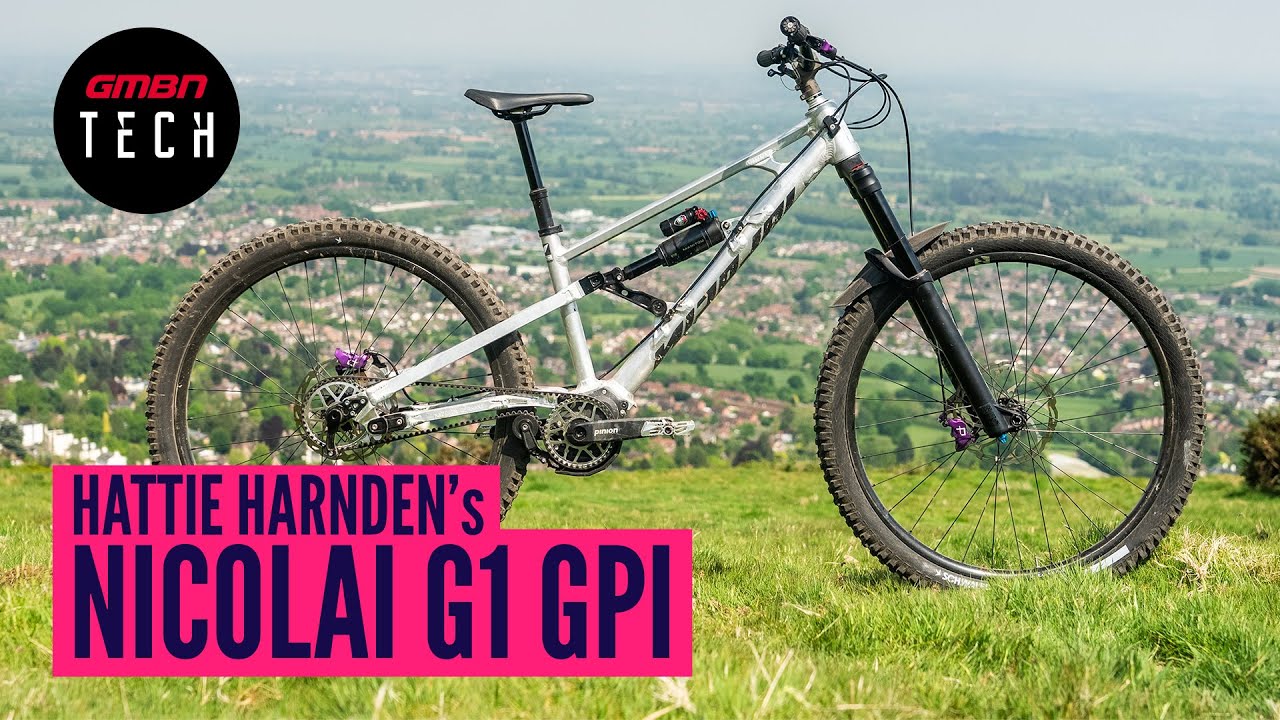 The First Belt Drive Bike To WIN An Enduro World Cup | Hattie Harnden's Nicolai G1 GPI