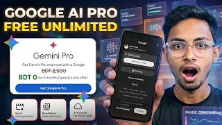 how to get google ai pro plan for free | google flow unlimited credits | veo 3 ultra free