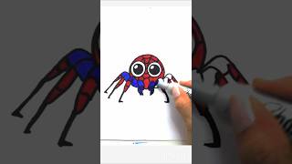 How To Draw Crab Spider-Man