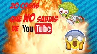 20 cosas NO sabias de YouTube