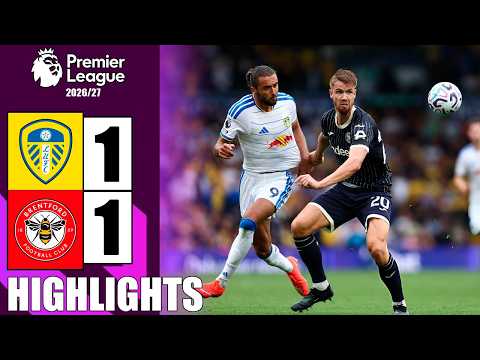 Leeds vs Brentford 1-1 Highlights | Premier League 26-27 | brentford leeds