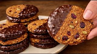 I Stopped Buying Cookies! 🤯 This 5-Minute No Flour Healthy Cookie Is SO Good! screenshot 4