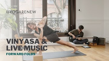 🎶 Live Music Vinyasa Flow | Forward Folds