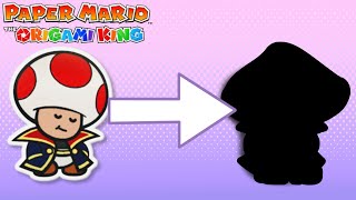 Redesigning PAPER MARIO Characters - The Origami King