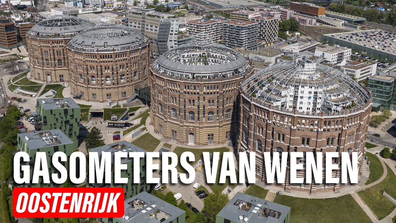 Wie Wien riesige Gasspeicher in eine futuristische Stadt verwandelte