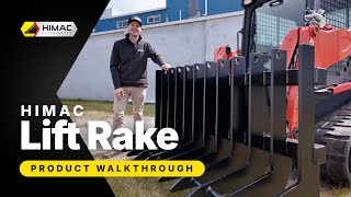 Fire Mitigation Made Easy with a Lift Rake - Himac Attachments