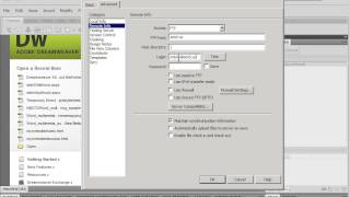 Dreamweaver Setting Up A New Site #dreamweaver #ftp