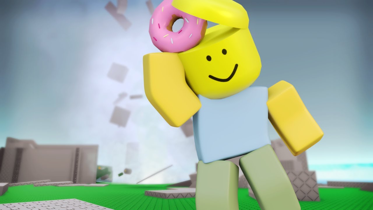 BIG noob head - Roblox