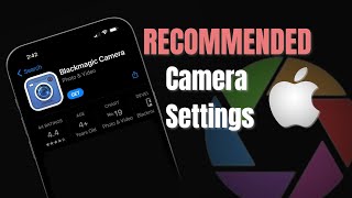 Phantom LUTs | Recommended iPhone Settings for the Blackmagic Camera App