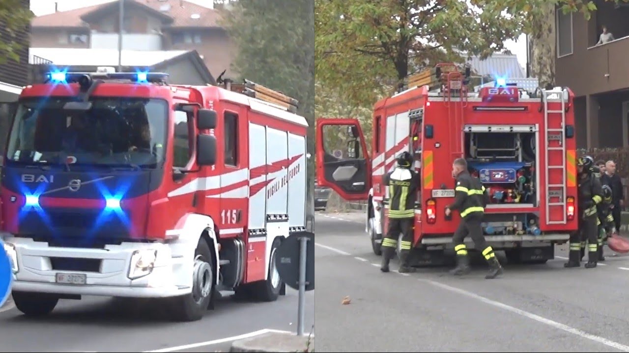 [OLD VIDEO] Arrivo in sirena APS Volvo VVF in sirena