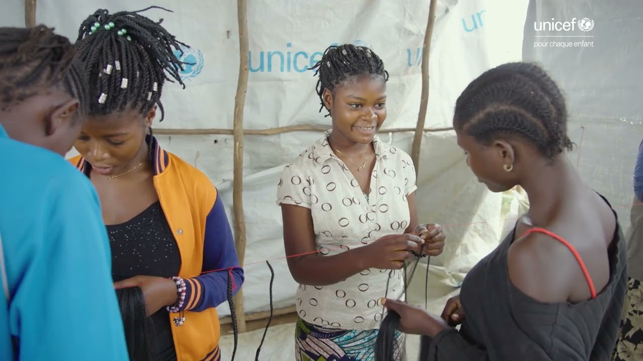 L’UNICEF et FONAREV protègent les enfants réfugiés congolais