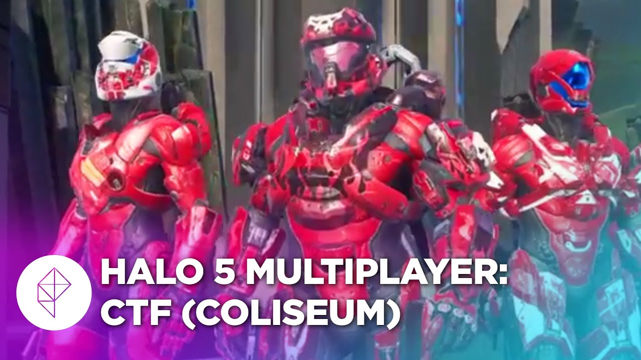 Halo 5 Multiplayer Gameplay: Capture the Flag (Coliseum)