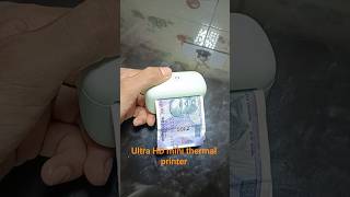 Ultra HD mini thermal printer