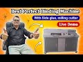 Best Perfect Binding Machine With Side Glue and Milling Cutter | Live Demo