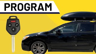 Program Subaru Spare Key - Easy