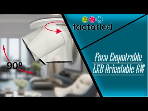 🎬 Video relacionado con focos empotrables orientables