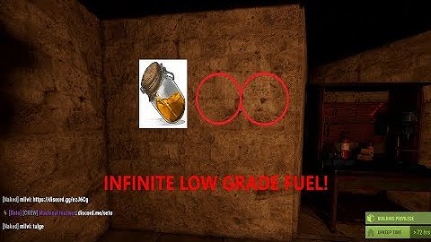 INFINITE LOW GRADE FUEL IN RUST!!!