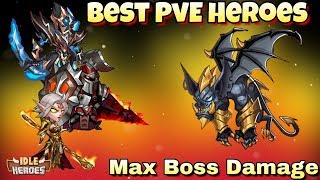 Idle Heroes - The PvE Heroes Maximize Your Boss Damage! - YouTube