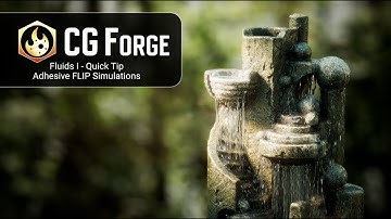 Houdini | Adhesive FLIP Simulations | Masterclass