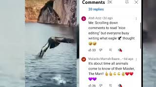 Eagle Attacks Man...almost