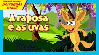 A raposa e as uvas - a história das uvas azedas