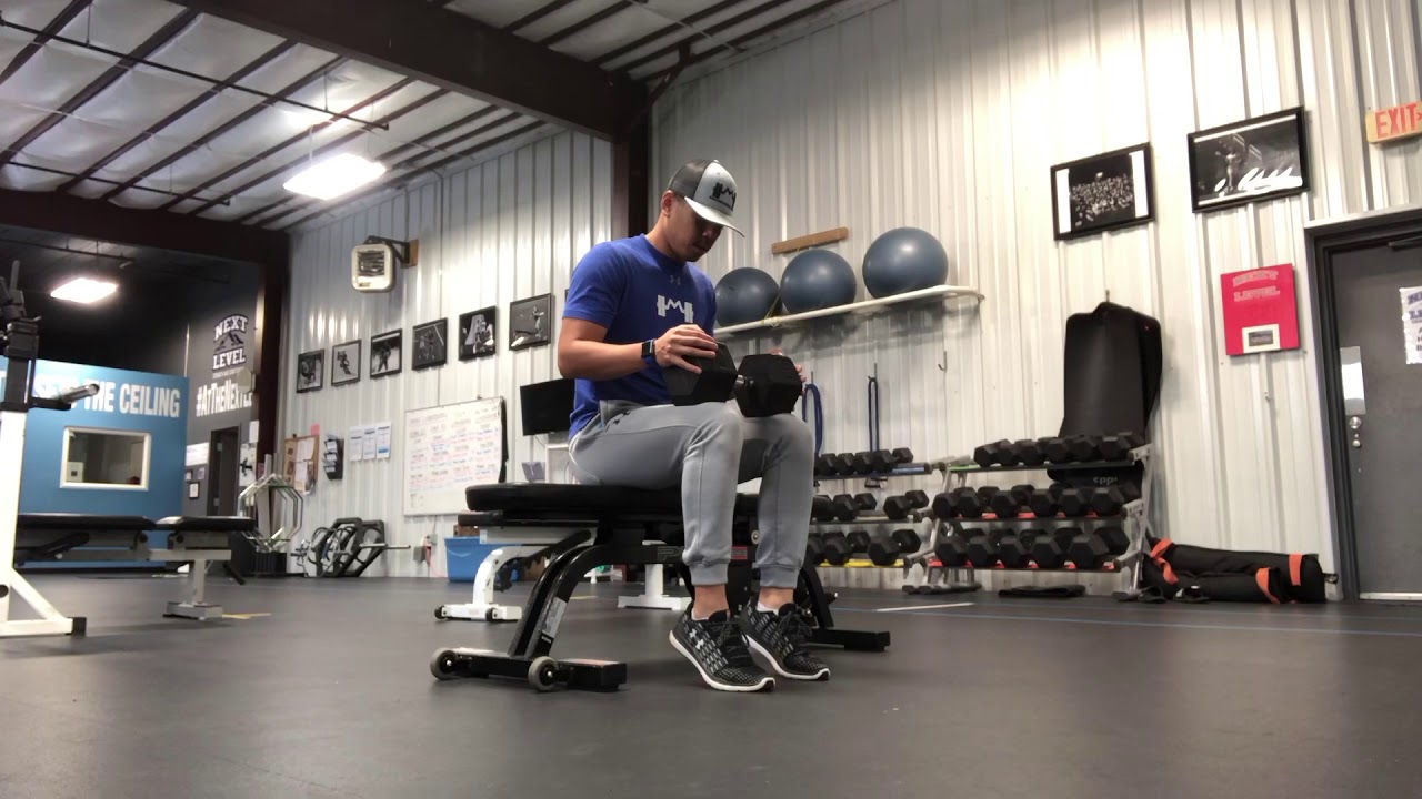 Seated Soleus Raises - YouTube