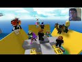 menguji skill survival! roblox natural dissaster #robloxgame
