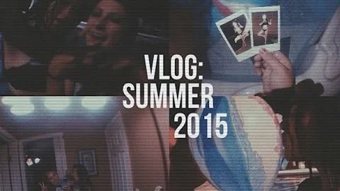 Vlog: Swimming With Glowsticks// Summer 2015