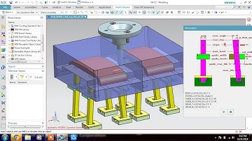 NX MOLD WIZARD Tutorial # Part -4 #LIFTER #TRIM #POCKET