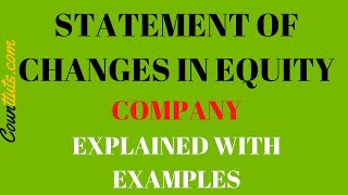 Statement of Changes in Equity | Company | Explained with Examples