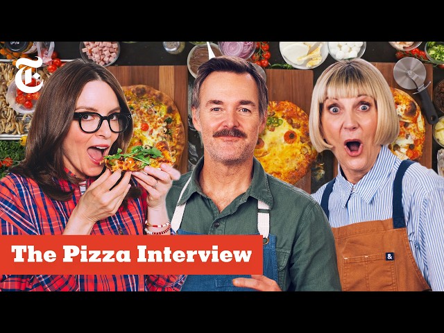 Tina Fey, Will Forte and Kerri Kenney-Silver: The Pizza Interview | NYT Cooking