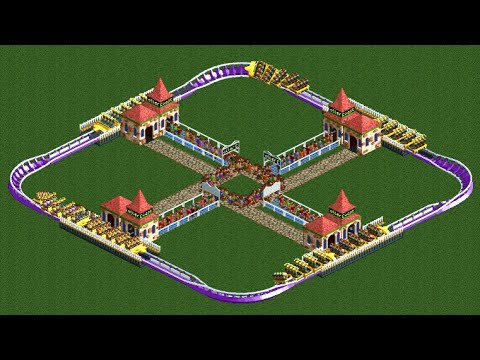 What is the Highest Throughput Possible in RollerCoaster Tycoon 2?
