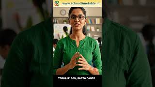 School Timetable Generator | How to create School Timetable | Easy way to create School Timetable