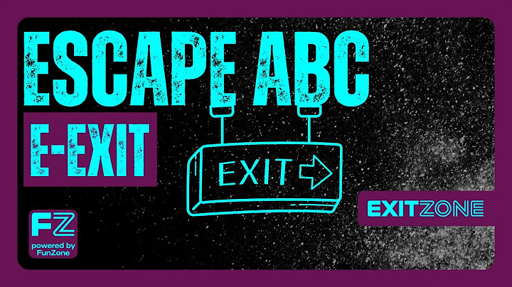 EXITZONE: E wie Exit | Gemeinsam den Weg nach draußen finden!
