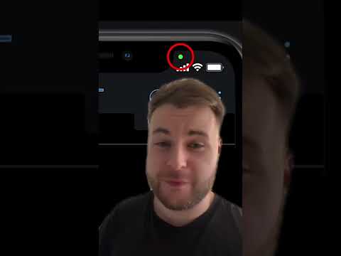 If You See This Green Dot On Your Iphone, Get Help Shorts