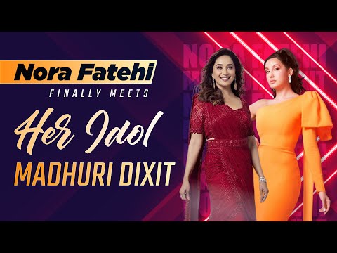 Nora Fatehi finally meets her idol Madhuri Dixit! DD3 | Vlog