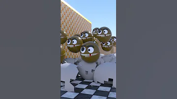 Pacman Vs Eggs Shorts 