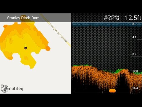 how to create a bathymetric map using the Deeper Pro+