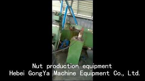 Nut production line / Nut Cold Header / Bolt Cold Header / Nut Tapping Machine