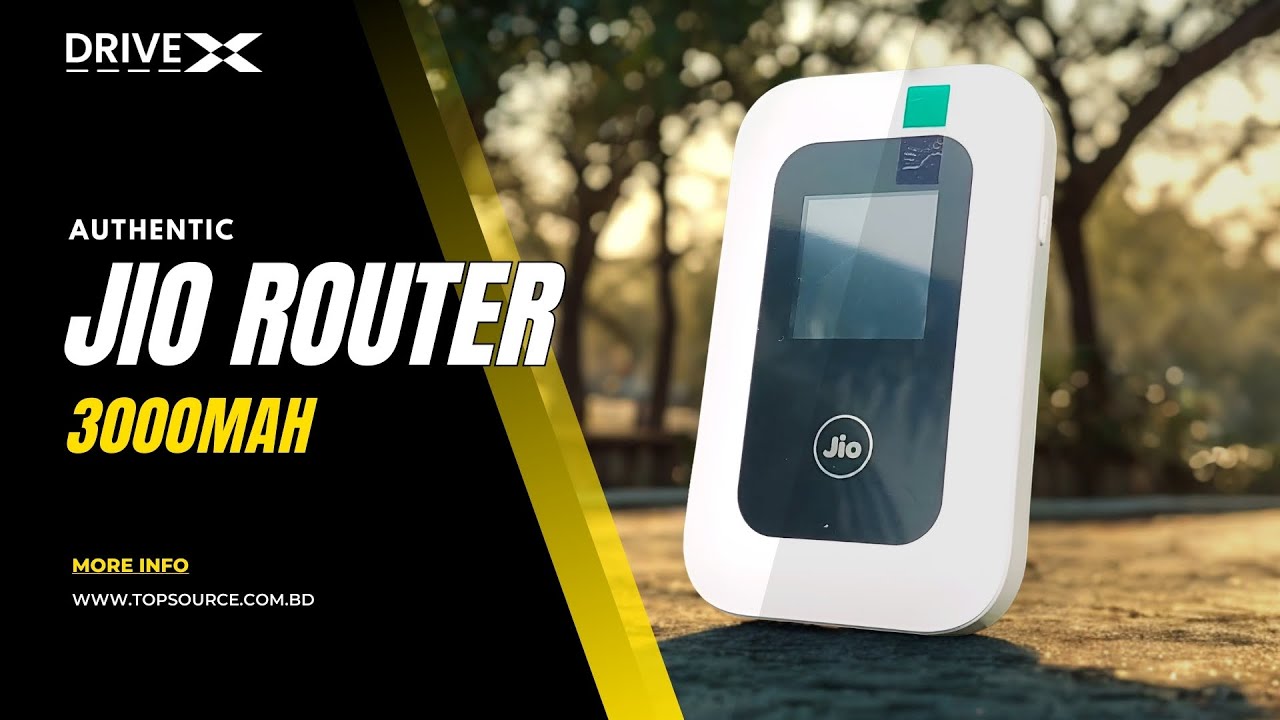 Jiofi LTE 5G SIM Router