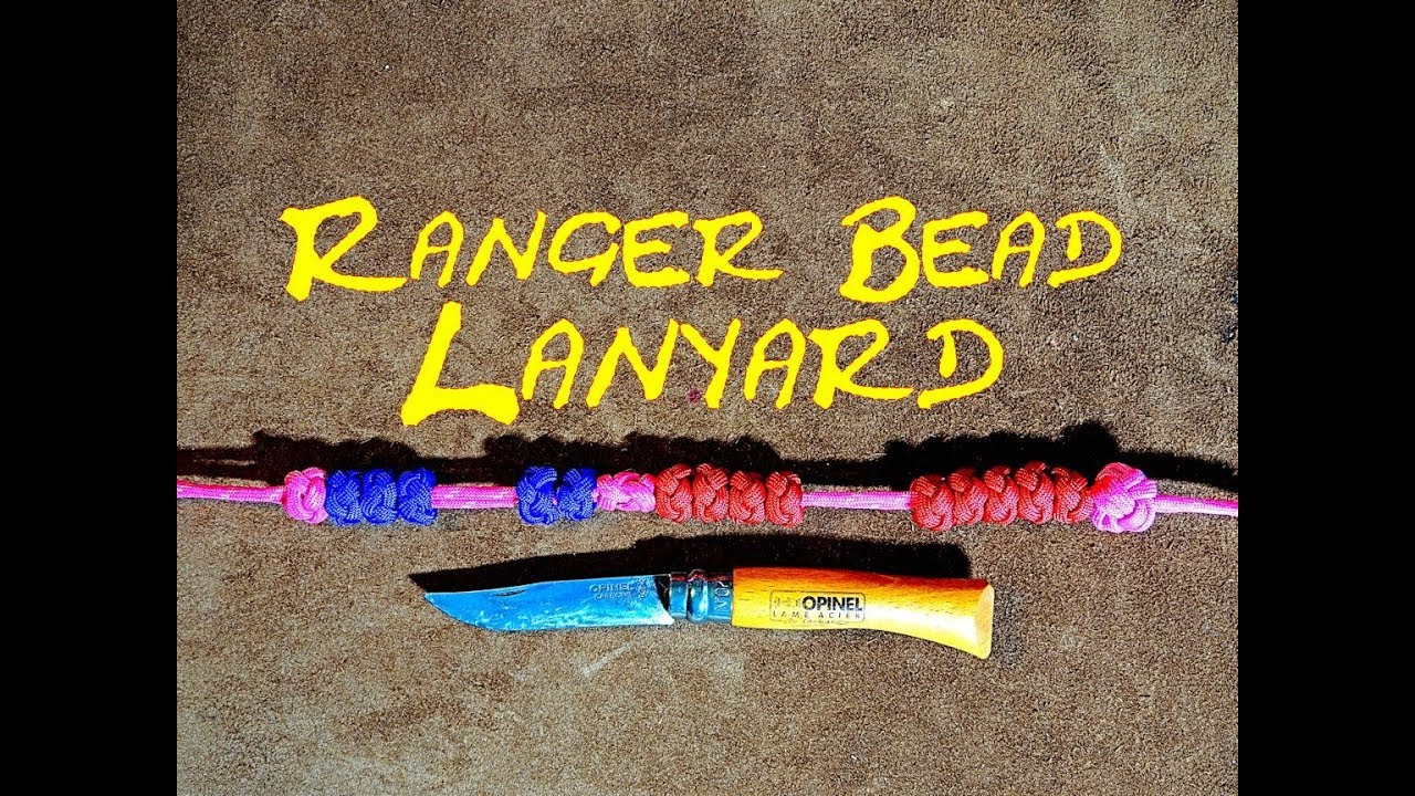 how to tie knots for hammock Ranger Bead Lanyard - Pace Counter Lanyard - Water Counter Lanyard (Full Project) Paracord