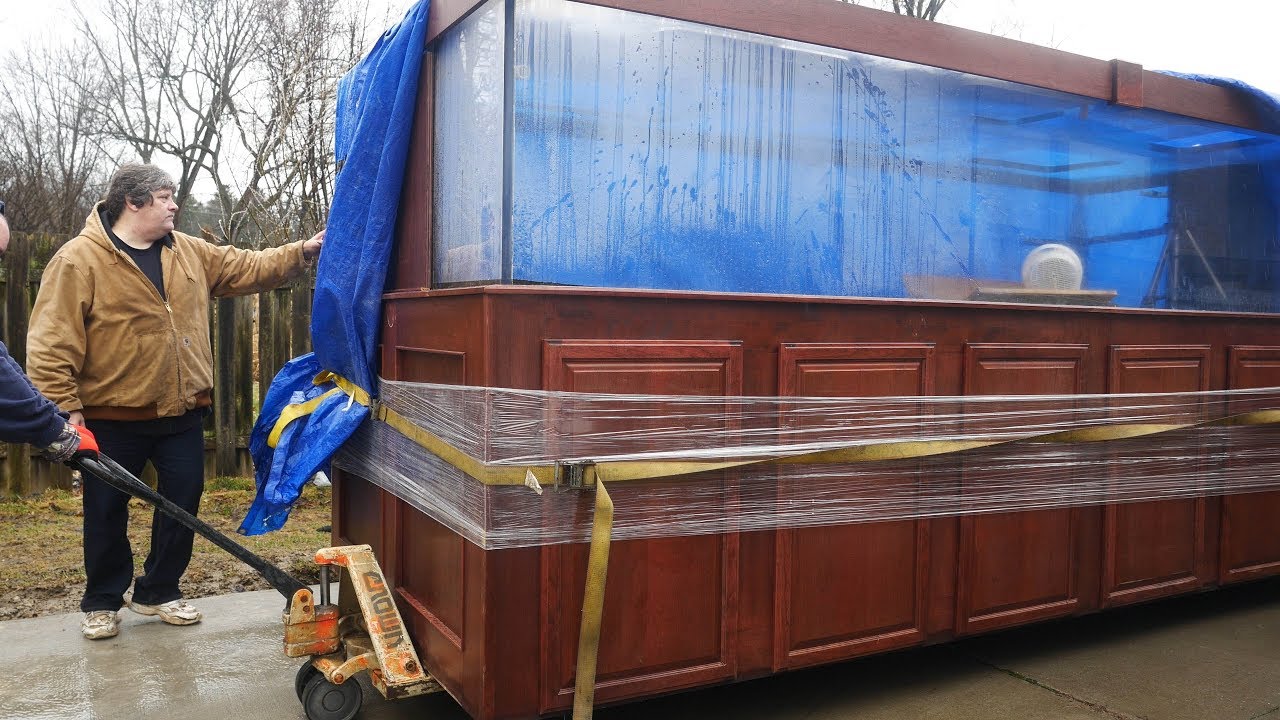 Moving Huge Aquariums with the Ohio Fish Rescue YouTube