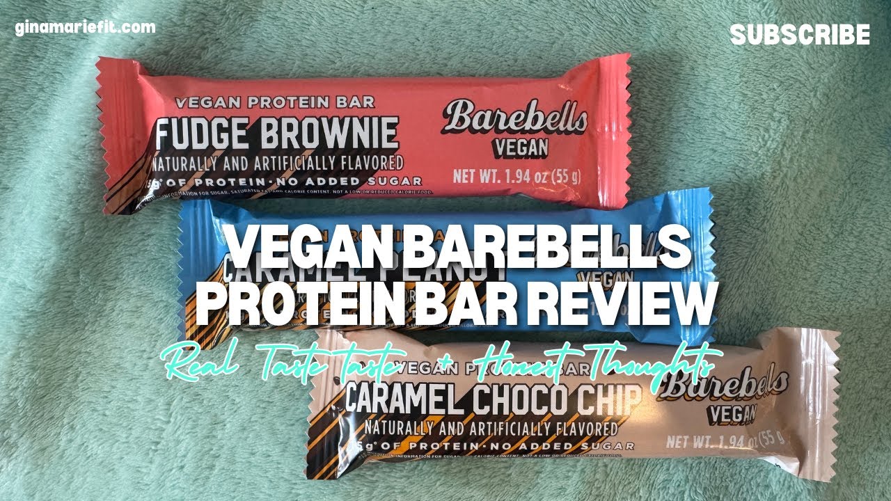 Vegan Barebells Protein Bar Review | Real Taste Test & Honest Thoughts ...