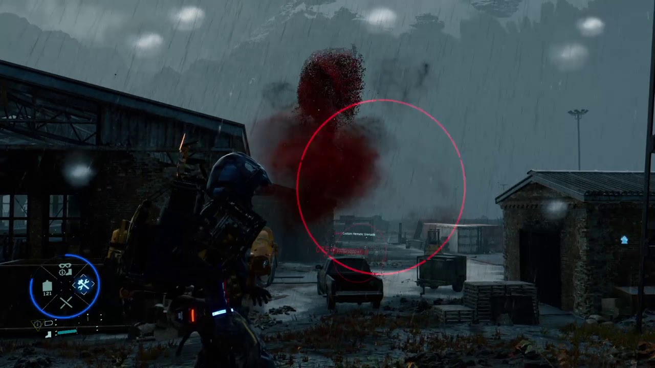 DEATH STRANDING GIANT BT ENCOUNTER (rare bt sighting)