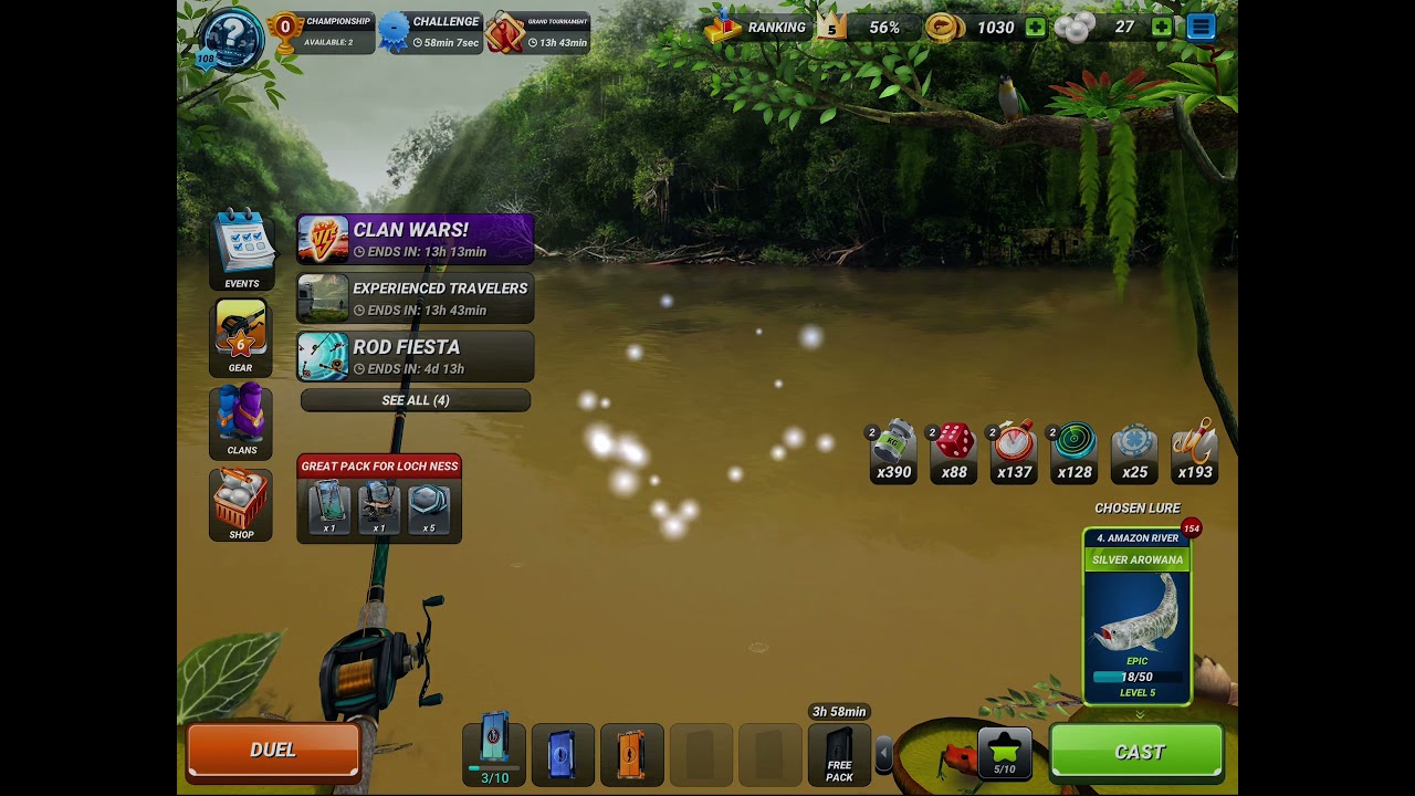 New Fishing Clash June 2021 gift code